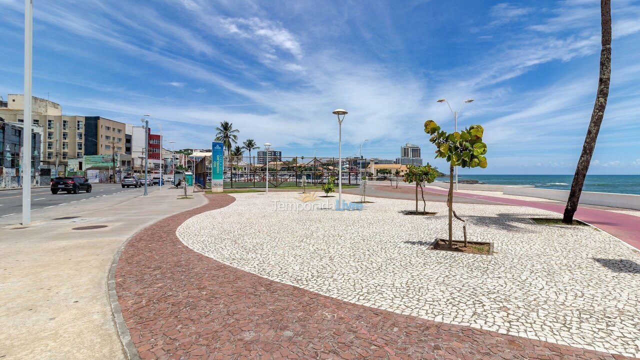 Apartamento para aluguel de temporada em Salvador (Rio Vermelho)