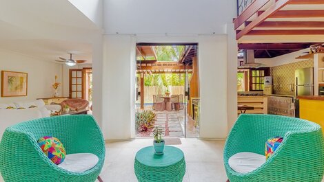 Excelente Casa 4/4 a 300m da Praia - Faxineira Inclusa*