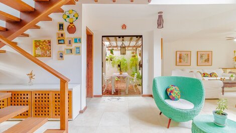 Excelente Casa 4/4 a 300m da Praia - Faxineira Inclusa*