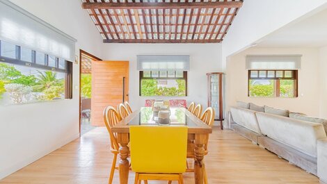 Gran casa de 5 habitaciones con piscina y barbacoa - Guarajuba