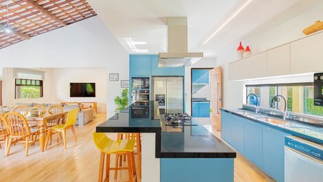 Gran casa de 5 habitaciones con piscina y barbacoa - Guarajuba