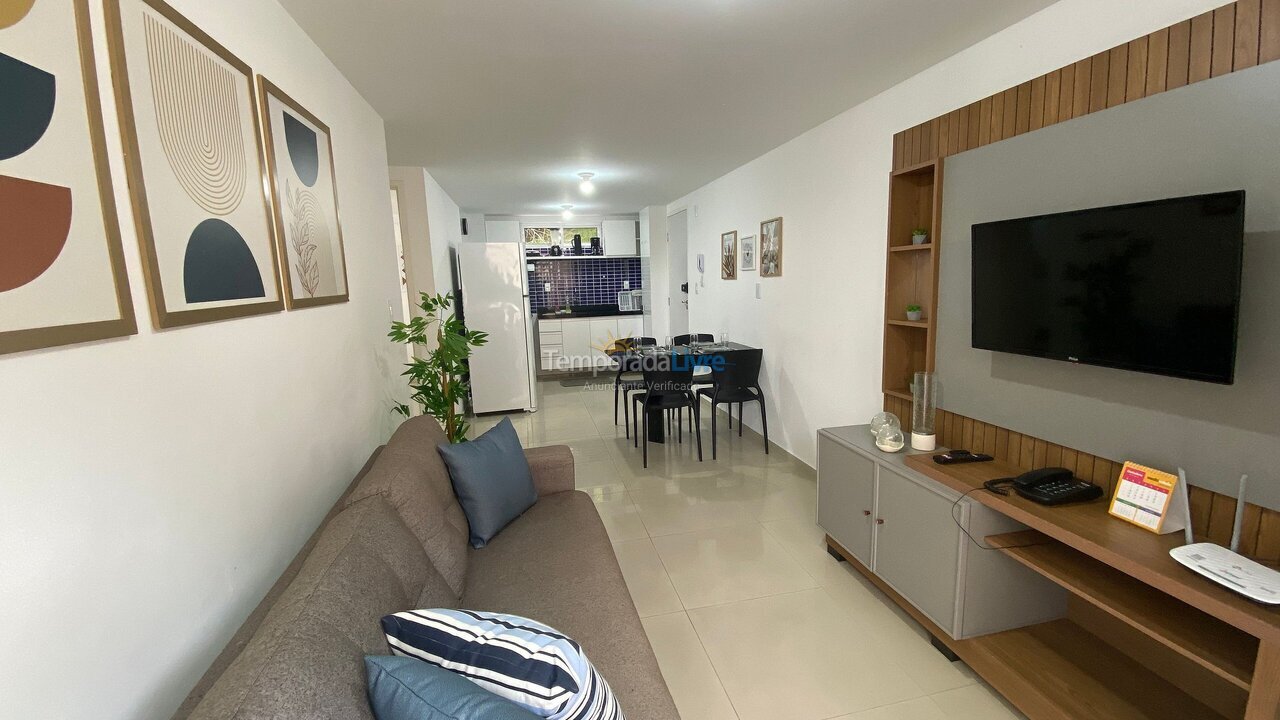 Apartamento para aluguel de temporada em João Pessoa (Cabo Branco)