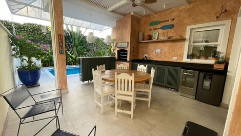 Vista da área gourmet 