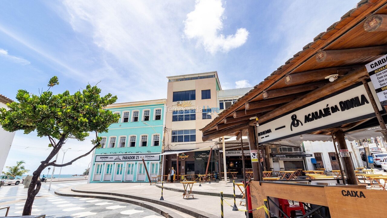 Apartamento para aluguel de temporada em Salvador (Rio Vermelho)