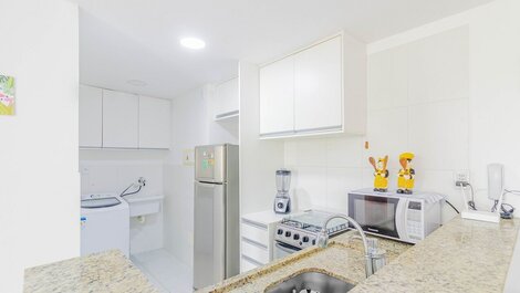 Apartment Bedroom and Living Room - íso das Águas