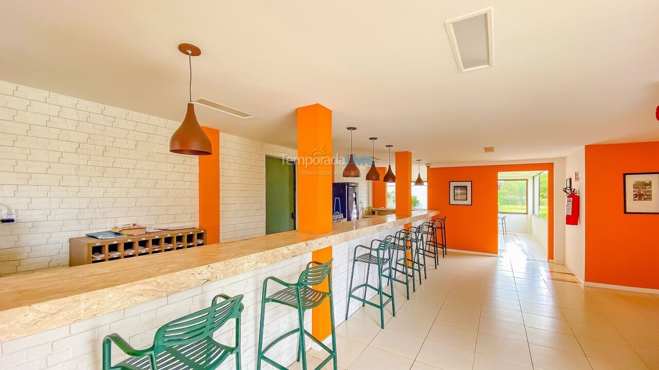 Apartment for vacation rental in Camaçari (Praia de Guarajuba)