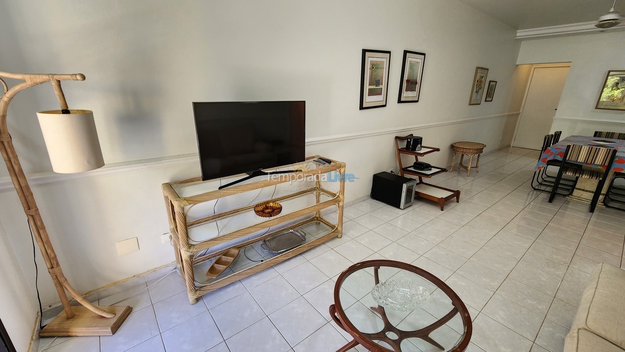 Apartamento para aluguel de temporada em Guarujá (Pitangueiras)