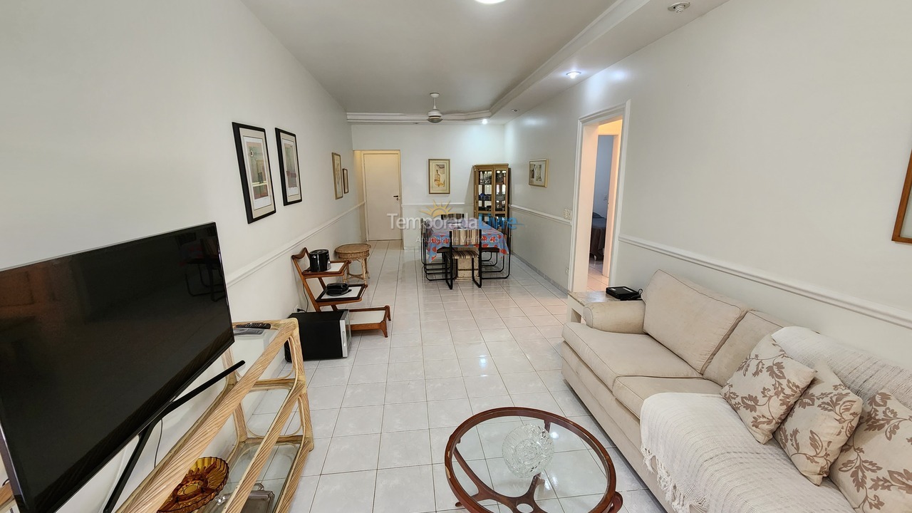 Apartamento para aluguel de temporada em Guarujá (Pitangueiras)