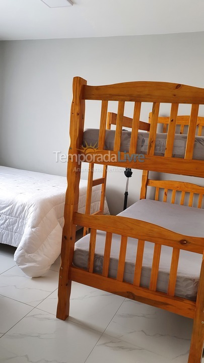 Apartment for vacation rental in Praia Grande (Canto do Forte)