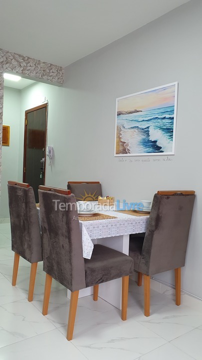 Apartment for vacation rental in Praia Grande (Canto do Forte)