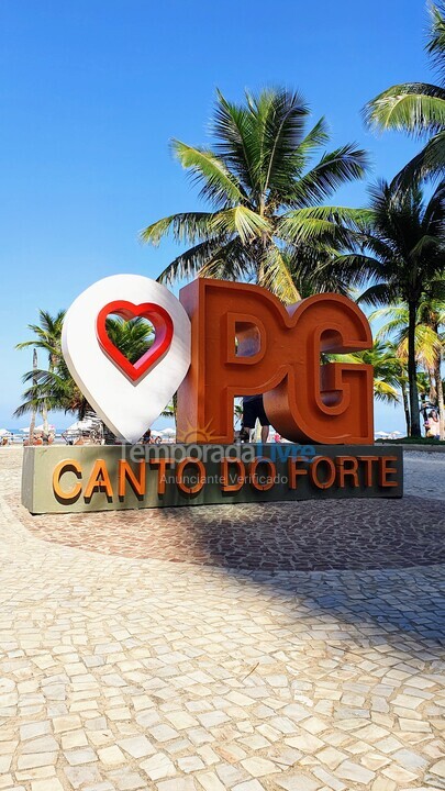 Apartment for vacation rental in Praia Grande (Canto do Forte)
