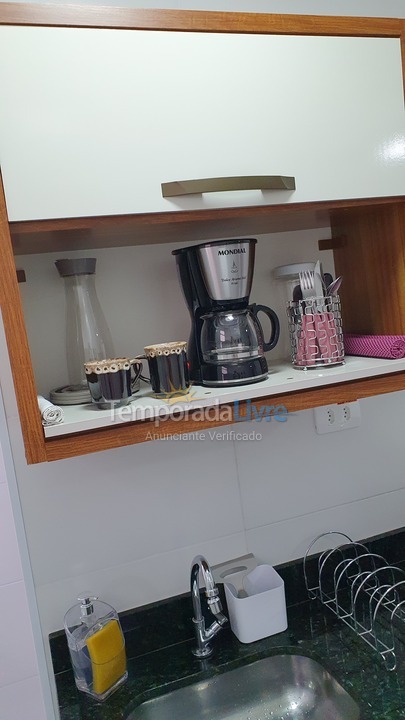 Apartment for vacation rental in Praia Grande (Canto do Forte)