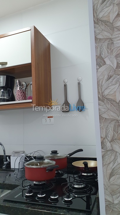Apartment for vacation rental in Praia Grande (Canto do Forte)