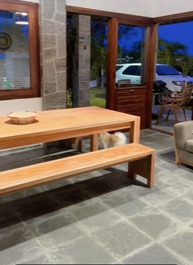 Casa Luar on the sea of Uruau