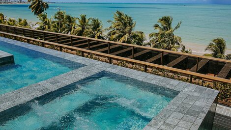 Apartamento Beira Mar en la Playa de Cabo Branco por Carpediem