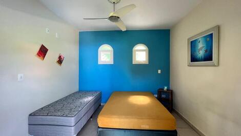 Casa de una sola planta Cond Morada da Praia ( Boraceia) hasta 12 personas.