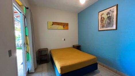 Casa de una sola planta Cond Morada da Praia ( Boraceia) hasta 12 personas.