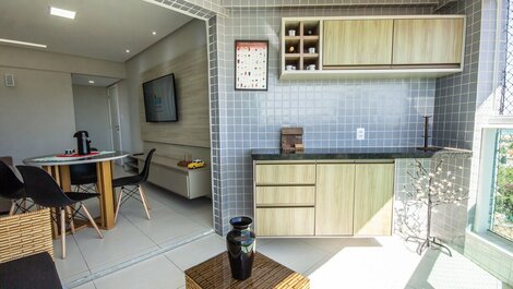 Elegante Piso con Vista Panorámica Frontal al Mar - Praia da Atalaia