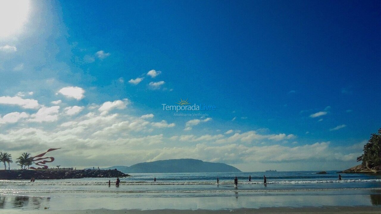 Apartment for vacation rental in Santos (José Menino)