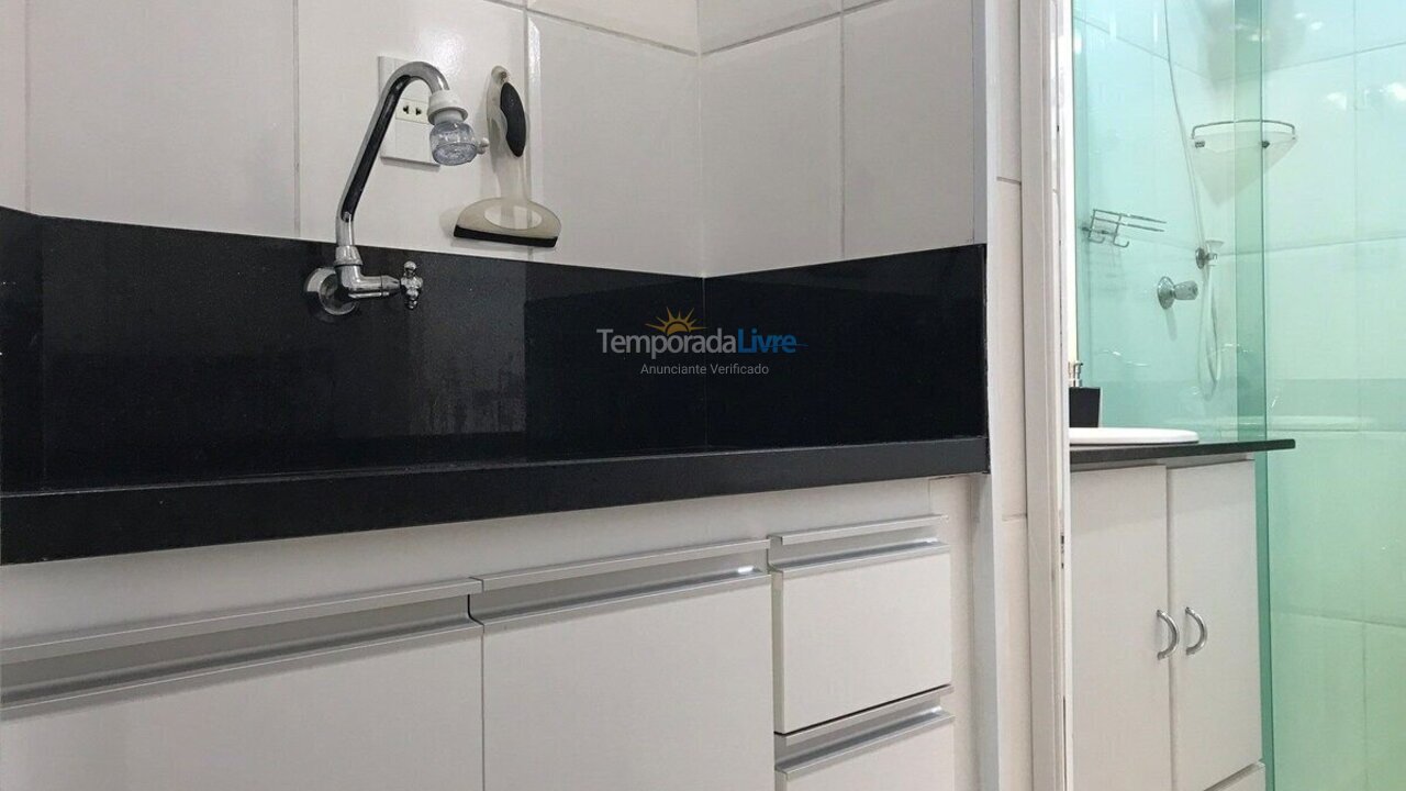 Apartment for vacation rental in Santos (José Menino)