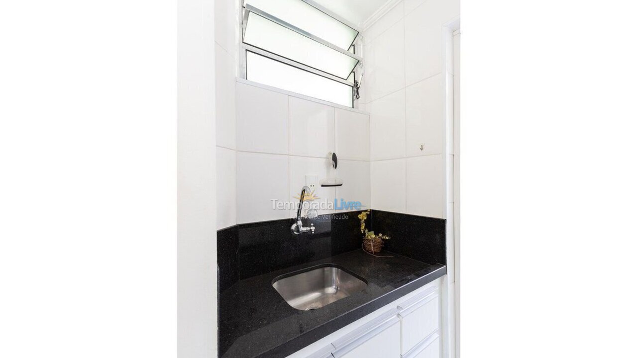 Apartment for vacation rental in Santos (José Menino)