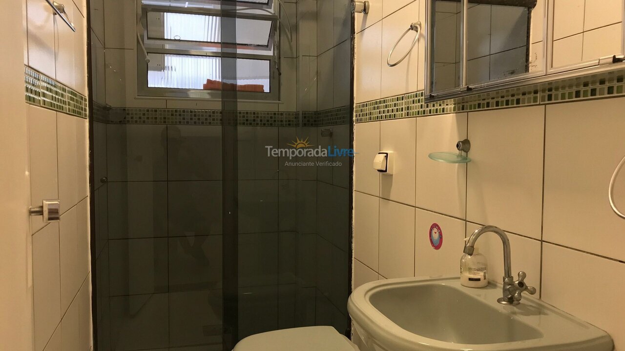 Apartment for vacation rental in São Vicente (Itararé)