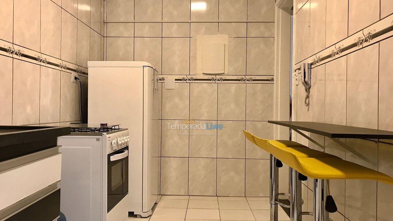 Apartment for vacation rental in São Vicente (Itararé)