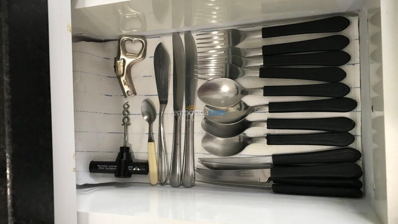 Apartment for vacation rental in Santos (José Menino)