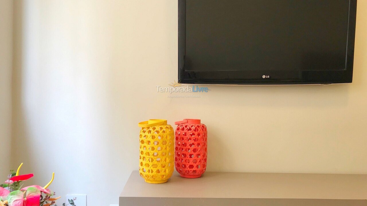 Apartment for vacation rental in São Vicente (Itararé)