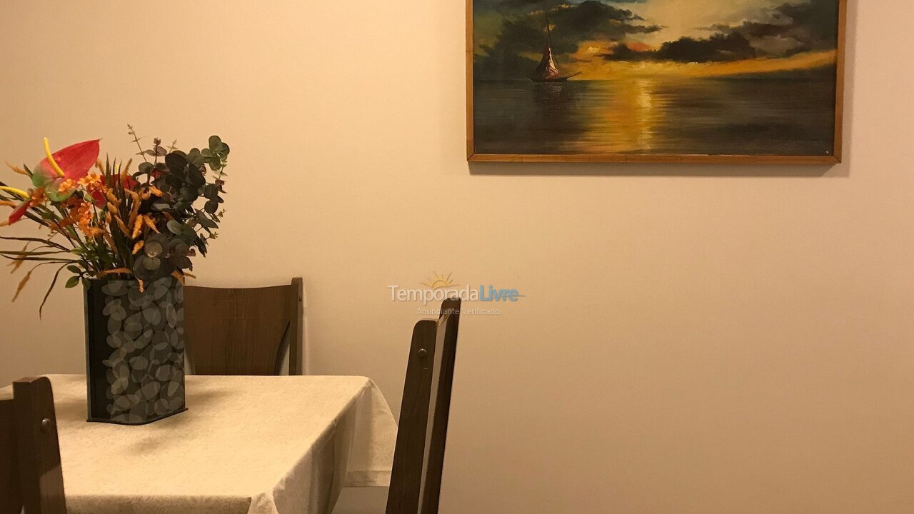 Apartment for vacation rental in São Vicente (Itararé)