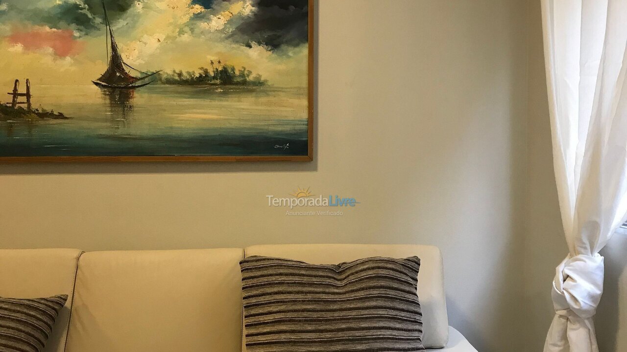 Apartment for vacation rental in São Vicente (Itararé)