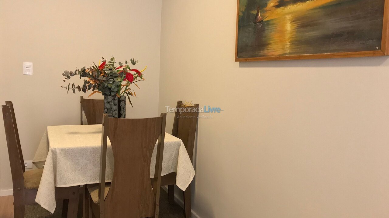 Apartment for vacation rental in São Vicente (Itararé)