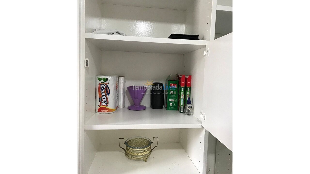 Apartment for vacation rental in Santos (José Menino)