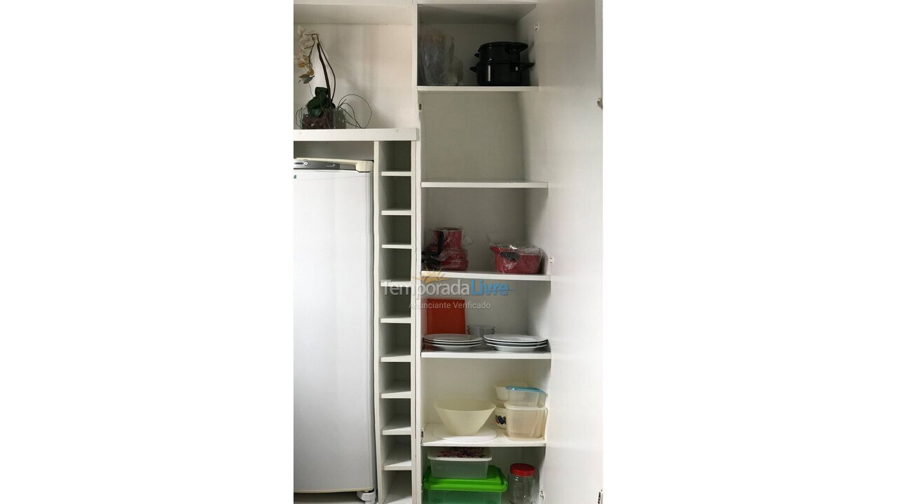 Apartment for vacation rental in Santos (José Menino)