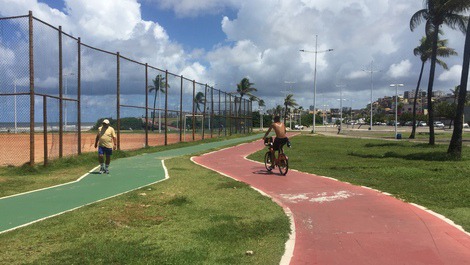 Caminhada ou bicicleta 