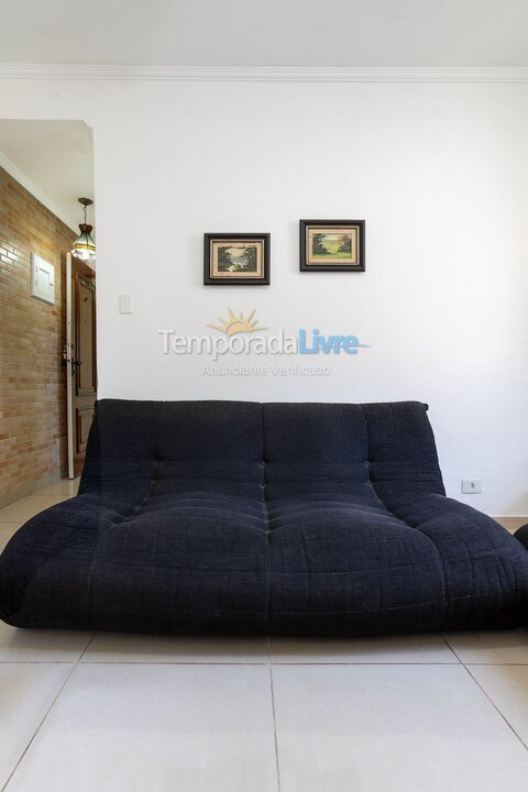 Apartment for vacation rental in Santos (José Menino)