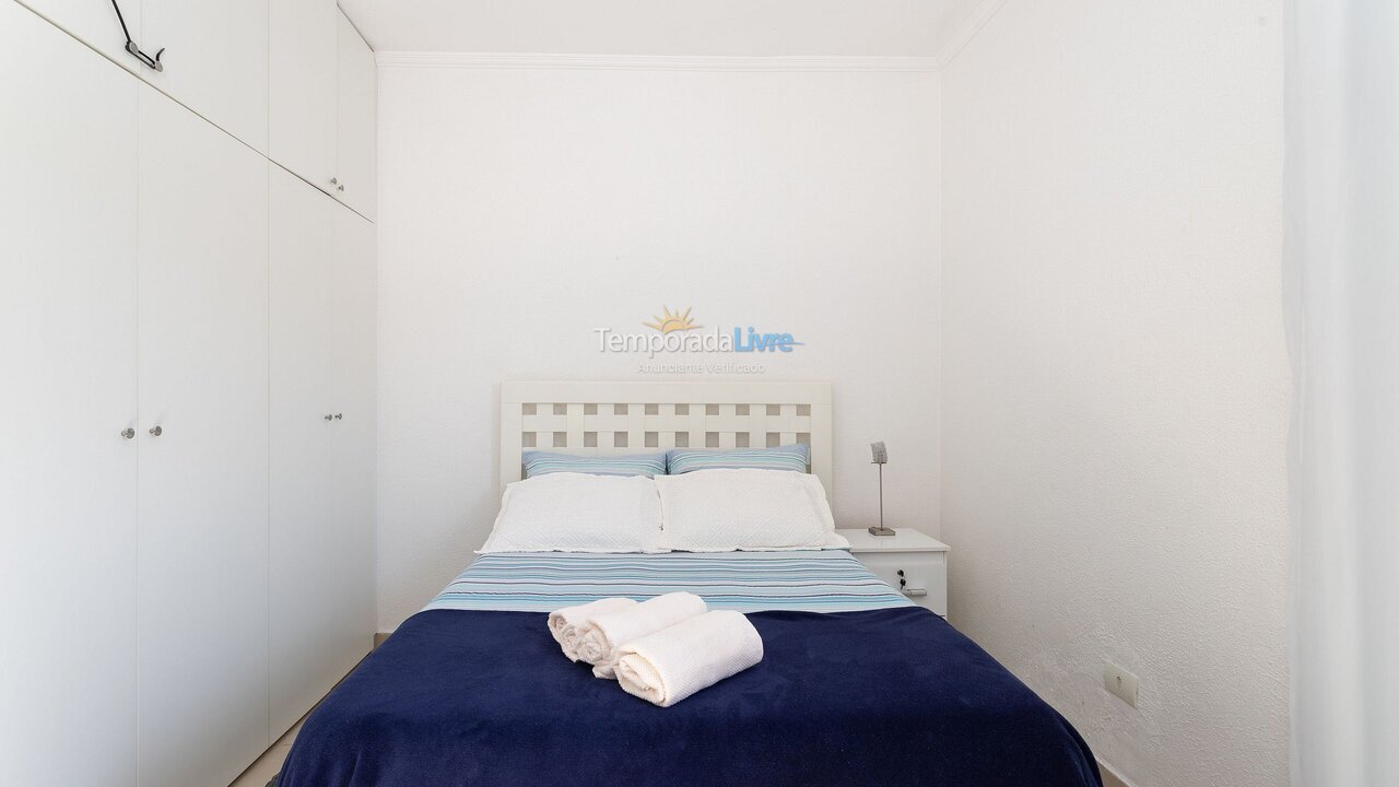 Apartment for vacation rental in Santos (José Menino)