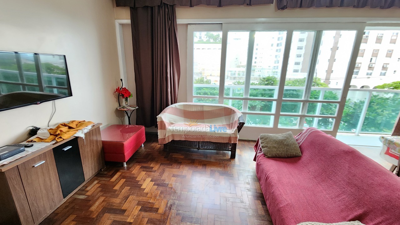 Apartamento para alquiler de vacaciones em Guarujá (Pitangueiras)