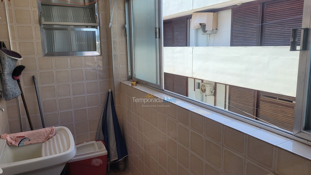 Apartamento para aluguel de temporada em Guarujá (Enseada)