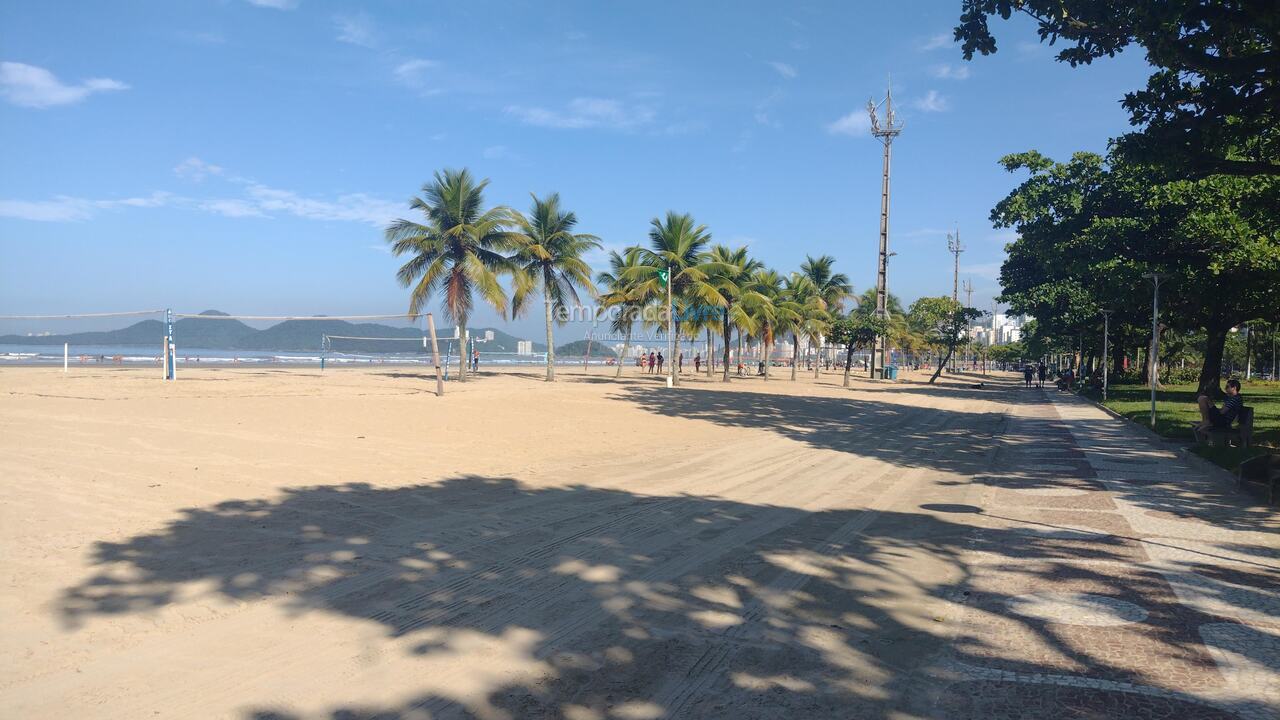 Apartamento para aluguel de temporada em Santos (Gonzaga)