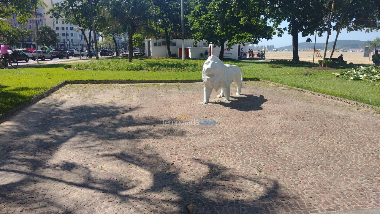 Apartamento para aluguel de temporada em Santos (Gonzaga)