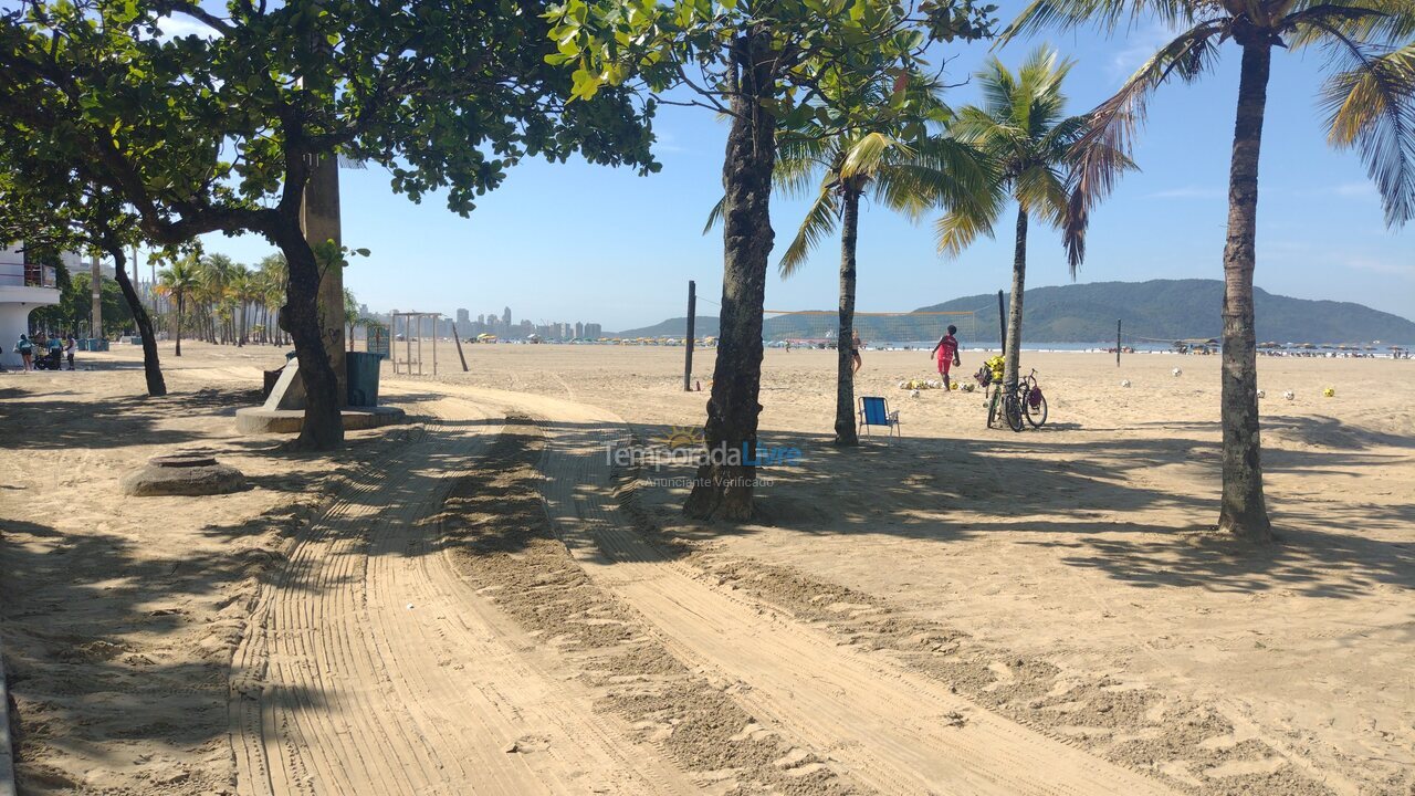 Apartamento para aluguel de temporada em Santos (Gonzaga)