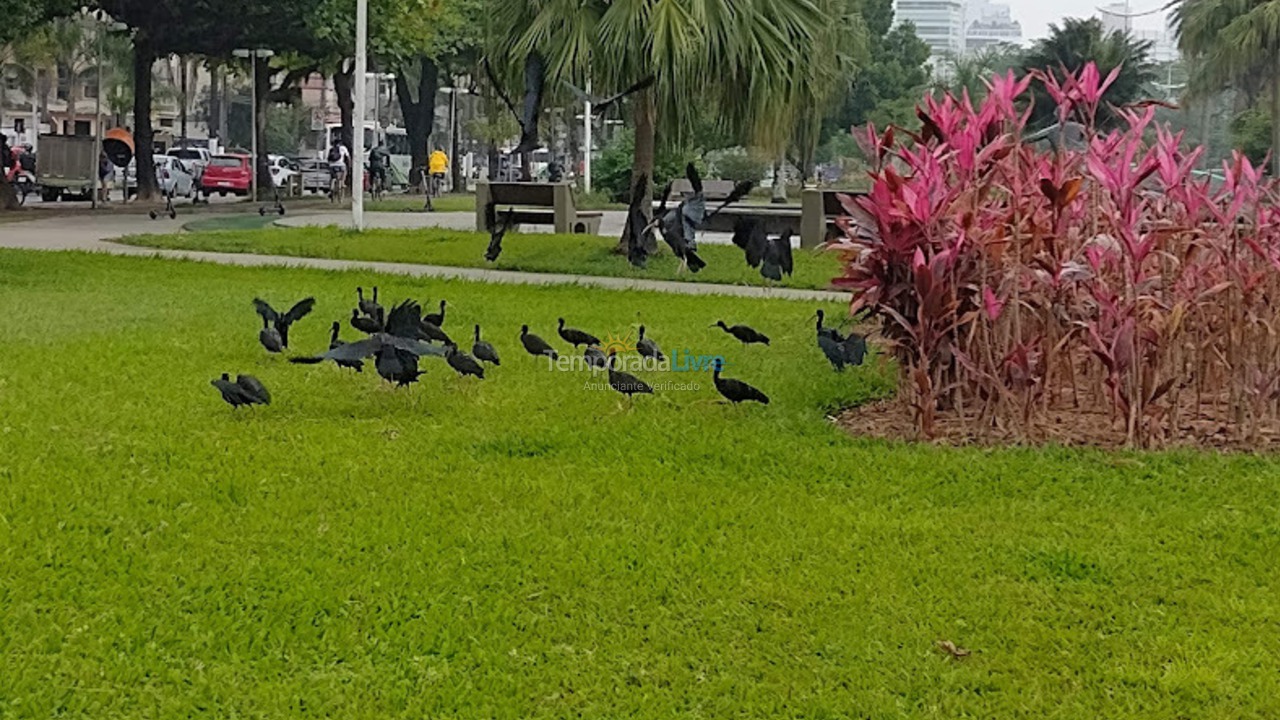 Apartamento para aluguel de temporada em Santos (Gonzaga)