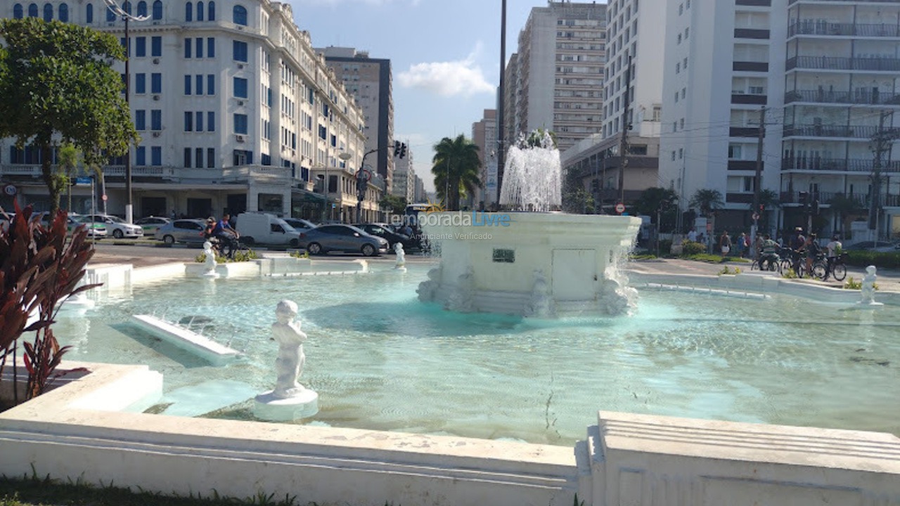 Apartamento para aluguel de temporada em Santos (Gonzaga)