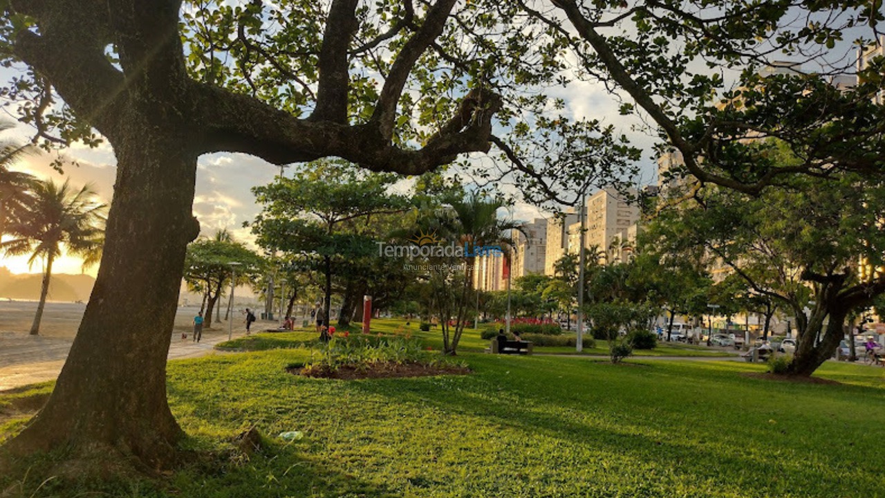 Apartamento para aluguel de temporada em Santos (Gonzaga)