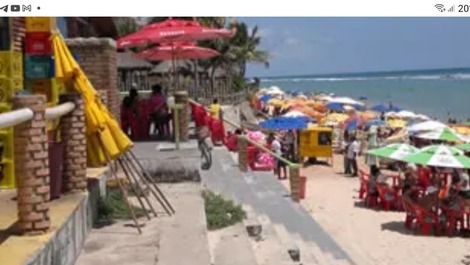 Praia da barra de são miguel