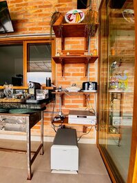 Área de churrasqueira