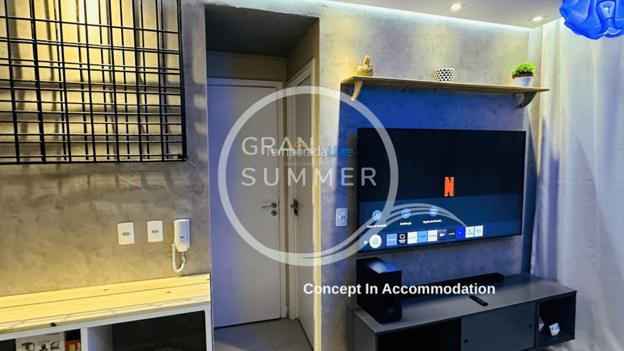 Apartamento para alquiler de vacaciones em Fortaleza (Praia do Futuro)