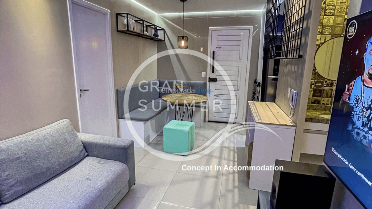 Apartamento para alquiler de vacaciones em Fortaleza (Praia do Futuro)