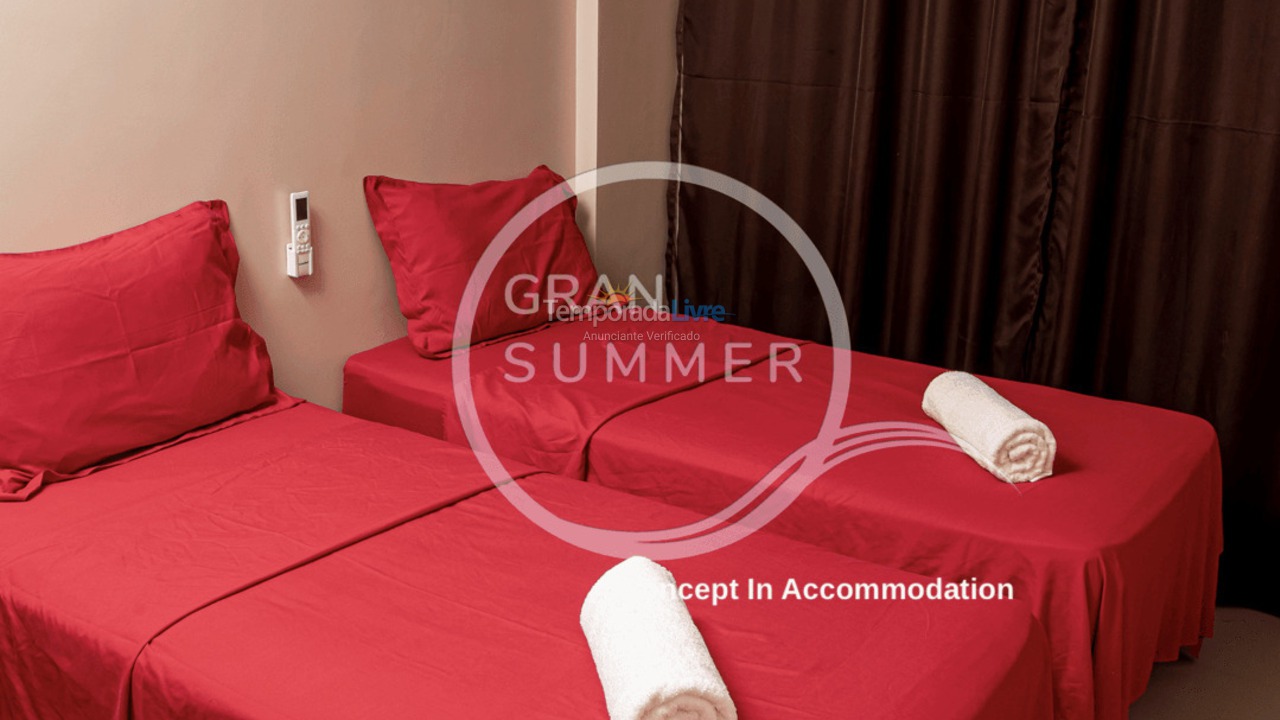 Apartamento para alquiler de vacaciones em Fortaleza (Praia do Futuro)